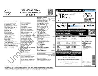 Used 2021 Nissan Titan - photo 1