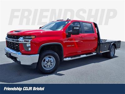 2021 Chevrolet Silverado 3500 Crew Cab DRW 4x4 Flatbed Truck for sale #4N4568A - photo 1