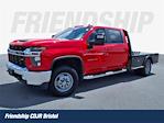2021 Chevrolet Silverado 3500 Crew Cab DRW 4x4 Flatbed Truck for sale #4N4568A - photo 1