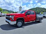 2021 Chevrolet Silverado 3500 Crew Cab DRW 4x4 Flatbed Truck for sale #4N4568A - photo 3