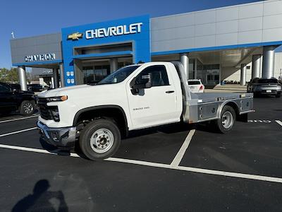 2025 Chevrolet Silverado 3500 Regular Cab 4x2, CM Truck Beds AL SK Model Flatbed Truck for sale #SF132724 - photo 1