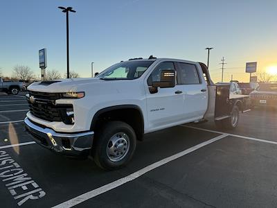 2025 Chevrolet Silverado 3500 Crew Cab 4x4, CM Truck Beds SK Model Flatbed Truck for sale #SF178457 - photo 1