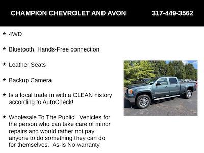 Used 2012 GMC Sierra 2500 SLT Crew Cab 4WD Pickup for sale #TF117419A - photo 2