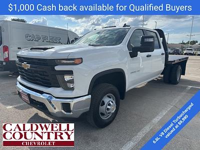 New 2026 Chevrolet Silverado 3500 Work Truck Crew Cab 4WD 9' 6" Knapheide Steel Flatbed Truck for sale #108753 - photo 1