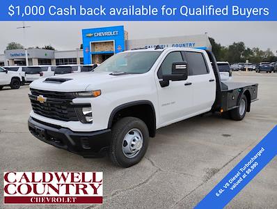 New 2026 Chevrolet Silverado 3500 Work Truck Crew Cab 4WD 9' 4" CM Truck Beds Steel Flatbed Truck for sale #115118F - photo 1