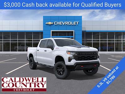 New 2026 Chevrolet Silverado 1500 Custom Crew Cab 4WD Pickup for sale #131658F - photo 1