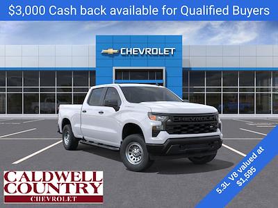 New 2026 Chevrolet Silverado 1500 Work Truck Crew Cab 4WD Pickup for sale #139261F - photo 1