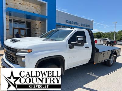 New 2024 Chevrolet Silverado 3500 Work Truck Regular Cab 11' 4" CM Truck Beds Steel Flatbed Truck for sale #267079FX - photo 1