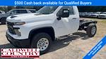 New 2025 Chevrolet Silverado 3500 Work Truck Regular Cab Cab Chassis for sale #329897F - photo 1