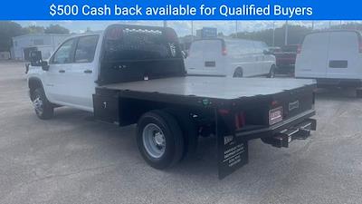 New 2025 Chevrolet Silverado 3500 Work Truck Crew Cab 4WD 9' 6" Knapheide Steel Flatbed Truck for sale #370710 - photo 2