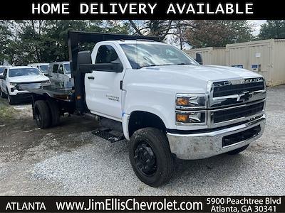 2024 Chevrolet Silverado 5500 Regular Cab DRW 4x4, Knapheide Value-Master X Flatbed Truck for sale #MD4026 - photo 1