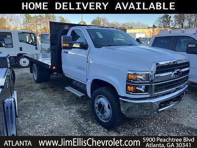 New 2024 Chevrolet Silverado 5500 Work Truck Regular Cab RWD 12' Blue Ridge Manufacturing Flatbed Dump Truck for sale #MD4033 - photo 1