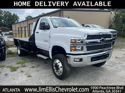 2024 Chevrolet Silverado 5500 Regular Cab DRW 4x4, CM Truck Beds SK Model Flatbed Truck for sale #MD4035 - photo 1