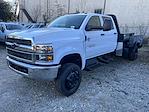 New 2024 Chevrolet Silverado 5500 Work Truck Crew Cab 4x4 11' 4" Knapheide Steel Flatbed Truck with Gooseneck Hitch for sale #MD4038 - photo 5