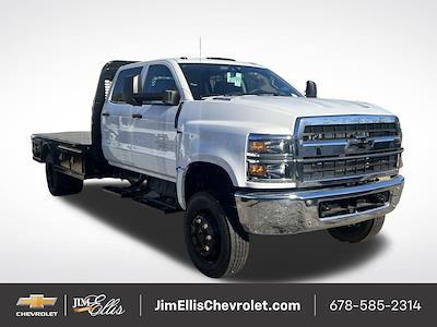 2024 Chevrolet Silverado 5500 Crew Cab DRW 4x4 Knapheide Flatbed Truck for sale #MD4040 - photo 1