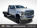 New 2024 Chevrolet Silverado 5500 Work Truck Crew Cab 4x4 11' 10" Knapheide Steel Flatbed Truck with Gooseneck Hitch for sale #MD4040 - photo 1