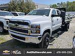 2024 Chevrolet Silverado 5500 Crew Cab DRW RWD Flatbed Truck for sale #MD4041 - photo 4