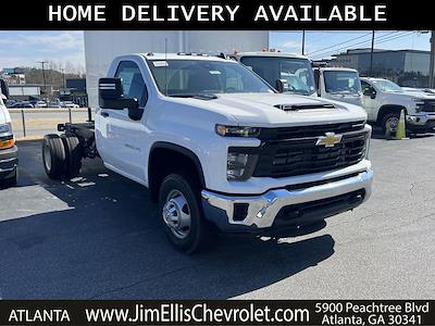 New 2025 Chevrolet Silverado 3500 Work Truck Regular Cab 4x4 Cab Chassis for sale #T350014 - photo 1