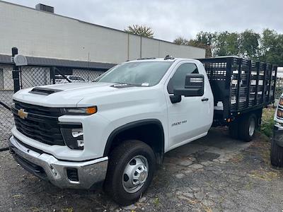 New 2025 Chevrolet Silverado 3500 Regular Cab 4x4 Stake Bed for sale #T350016 - photo 1