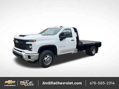 New 2025 Chevrolet Silverado 3500 Regular Cab Steel Flatbed Truck for sale #T350017 - photo 1