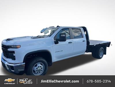 New 2025 Chevrolet Silverado 3500 Work Truck Crew Cab 4x4 Flatbed Truck for sale #T350022 - photo 1