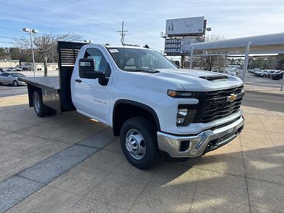 New 2025 Chevrolet Silverado 3500 Work Truck Regular Cab RWD Flatbed Truck for sale #251176 - photo 1