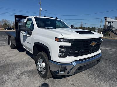 New 2025 Chevrolet Silverado 3500 Work Truck Regular Cab RWD Flatbed Truck for sale #251229 - photo 1