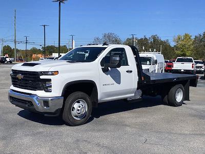New 2025 Chevrolet Silverado 3500 Work Truck Regular Cab Flatbed Truck for sale #251354 - photo 1