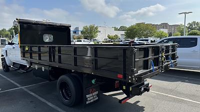 2023 Chevrolet Silverado 5500 Crew Cab with 16' Flatbed Dump with 18" removable sides for sale #1F4772 - photo 2