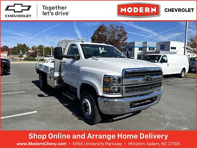 2023 Chevrolet Silverado 5500 Regular Cab DRW RWD, Knapheide PGTB Utility Gooseneck Flatbed Truck for sale #1F5477 - photo 1