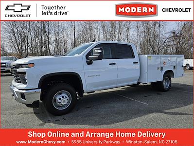 New 2024 Chevrolet Silverado 3500 Crew Cab 4WD Reading SLU108-SW 9' Service Truck for sale #1F7099 - photo 1