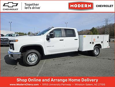 New 2024 Chevrolet Silverado 3500 Crew Cab 4WD Reading SLU108-SW 9' Service Truck for sale #1F7325 - photo 1
