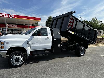 2024 Chevrolet Silverado 5500 Regular Cab DRW 4WD, Blue Ridge Manufacturing Canyon Landscape Dump for sale #1N6391 - photo 1