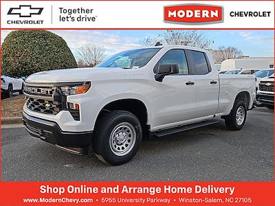 New 2025 Chevrolet Silverado 1500 Work Truck Double Cab 4WD Pickup for sale #1N8007 - photo 1