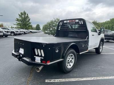 New 2024 GMC Sierra 3500 Pro Regular Cab 4x4 8' 6" CM Truck Beds Steel Flatbed Truck with Gooseneck Hitch for sale #G3S1262 - photo 2