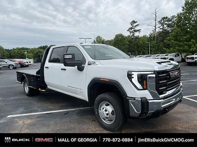 New 2024 GMC Sierra 3500 Pro Crew Cab 4x4 CM Truck Beds Steel Flatbed Truck for sale #G3S1267 - photo 1