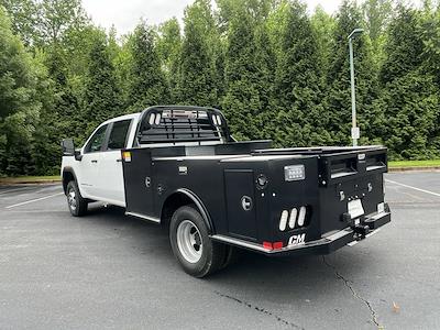 New 2024 GMC Sierra 3500 Pro Crew Cab 4x4 CM Truck Beds Steel Flatbed Truck with Gooseneck Hitch for sale #G3S1276 - photo 2