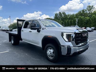 New 2024 GMC Sierra 3500 Pro Crew Cab 4x4 10' Commercial Truck & Van Equipment Steel Flatbed Truck for sale #G3S1278 - photo 1