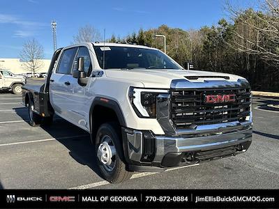 New 2025 GMC Sierra 3500 Pro Crew Cab 4x4 9' 4" CM Truck Beds Steel Flatbed Truck for sale #G3S1309 - photo 1