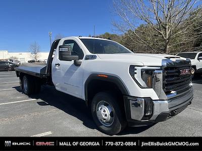 New 2025 GMC Sierra 3500 Pro Regular Cab 11' 4" CM Truck Beds Steel Flatbed Truck for sale #G3S1310 - photo 1