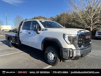 New 2025 GMC Sierra 3500 Pro Crew Cab 4x4 9' 4" CM Truck Beds Steel Flatbed Truck for sale #G3S1312 - photo 1