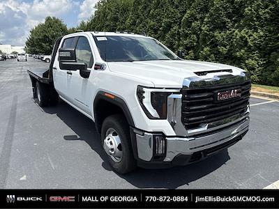 New 2025 GMC Sierra 3500 Pro Crew Cab 4x4 Flatbed Truck for sale #G3S1319 - photo 1