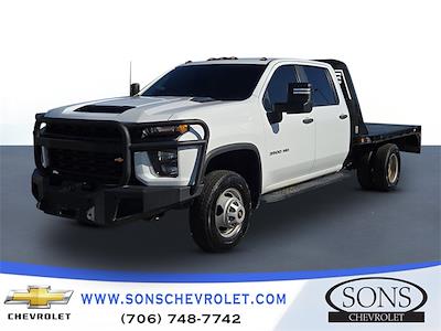 Used 2022 Chevrolet Silverado 3500 Crew Cab Flatbed Truck for sale #10986A - photo 1