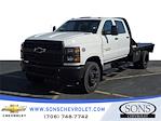 2024 Chevrolet Silverado 5500 Crew Cab DRW 4x2, CM Truck Beds RD Model Flatbed Truck for sale #11127 - photo 1