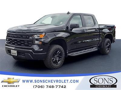 New 2025 Chevrolet Silverado 1500 Custom Crew Cab 4x4 Pickup for sale #11876 - photo 1
