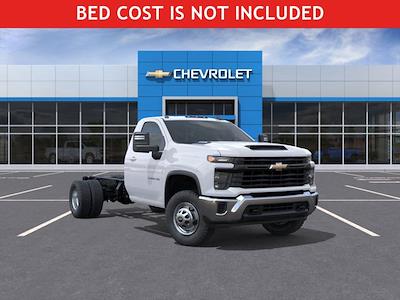 New 2025 Chevrolet Silverado 3500 Work Truck Regular Cab 4WD Cab Chassis for sale #309150 - photo 1