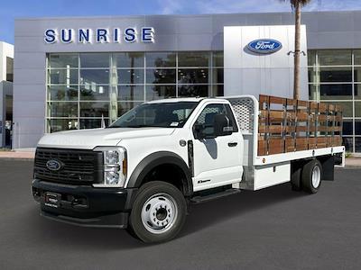 2024 Ford F-550 Regular Cab DRW RWD, Scelzi WFB Stake Bed for sale #G41379 - photo 1