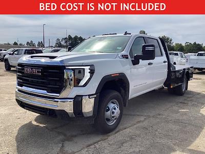 New 2025 GMC Sierra 3500 Pro Crew Cab 4WD 9' 4" CM Truck Beds Steel Flatbed Truck for sale #299985 - photo 1