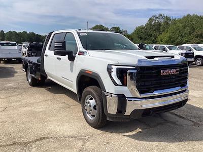 New 2025 GMC Sierra 3500 Pro Crew Cab 4WD 9' 4" CM Truck Beds Steel Flatbed Truck for sale #299985 - photo 1