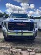 New 2025 GMC Sierra 3500 Pro Crew Cab 4WD 8' 6" CM Truck Beds Steel Flatbed Truck with Gooseneck Hitch for sale #161816 - photo 1